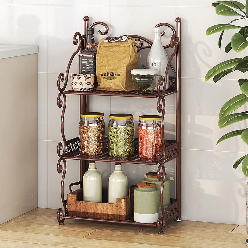 免安装折叠小型书架靠墙窄书柜卧室落地多层铁艺多功能收纳置物架