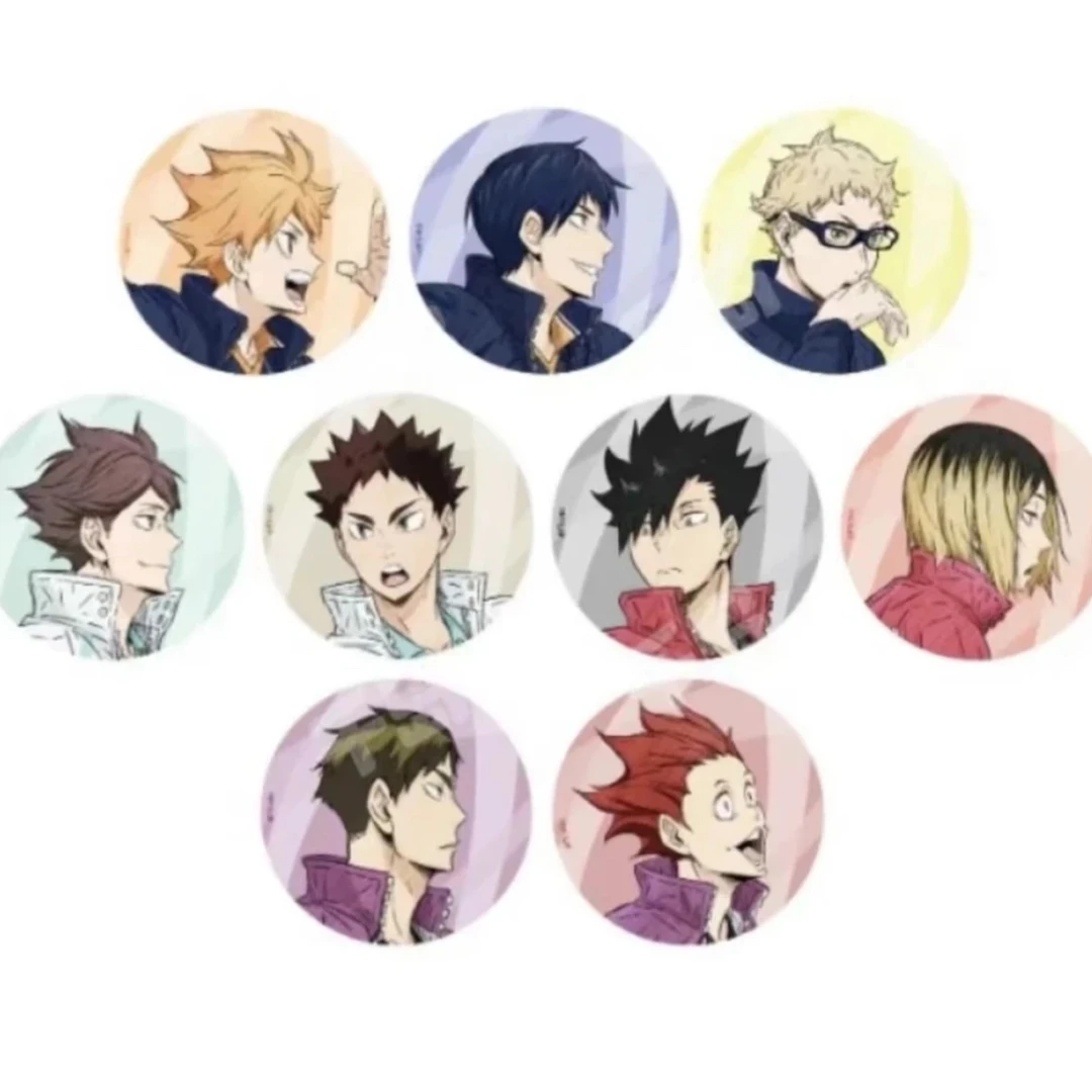 [官方散池代拆]排球少年 远征吧唧徽章