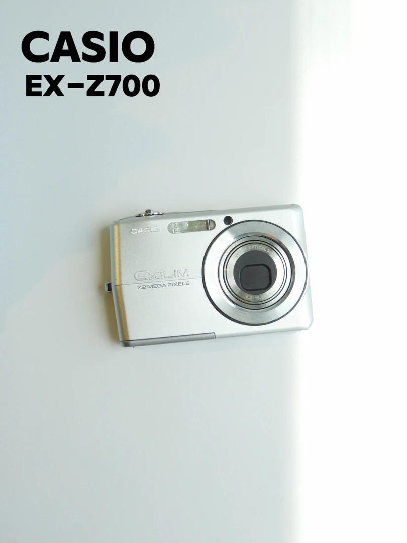9新 Casio/卡西欧 z5/700数码相机复古ccd冷白二手产品售出no退换