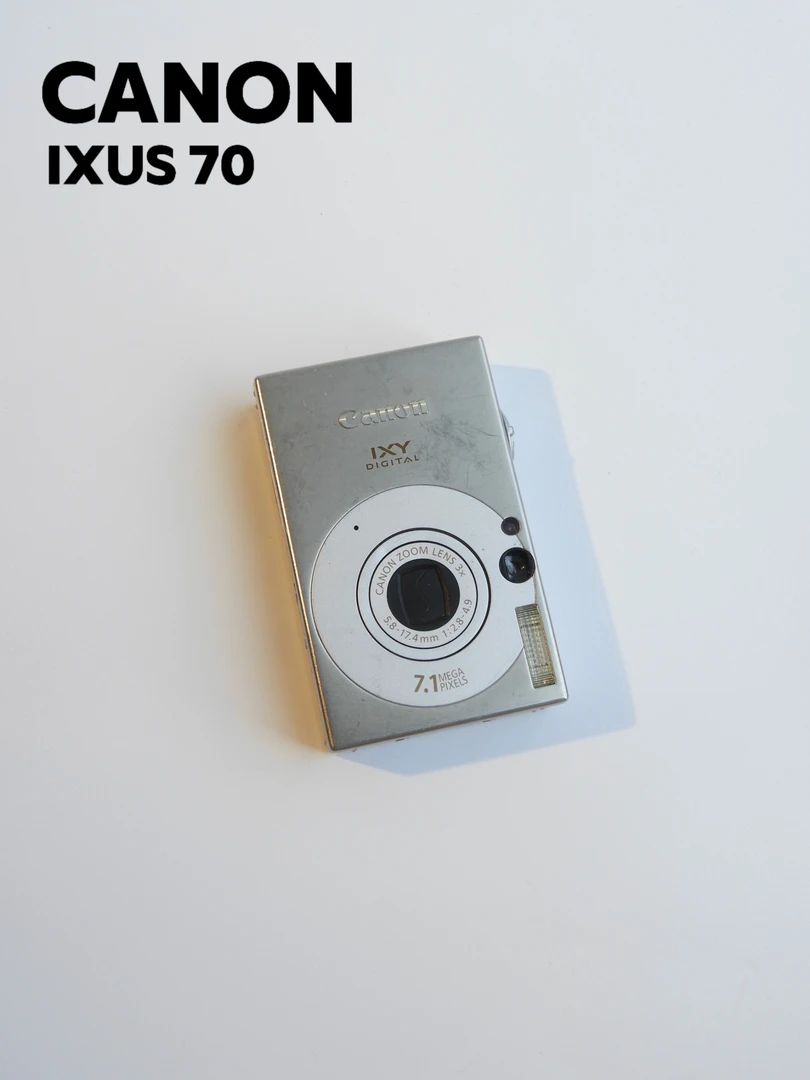 95新 Canon/佳能 IXUS70数码相机ccd二手产品售出no退换