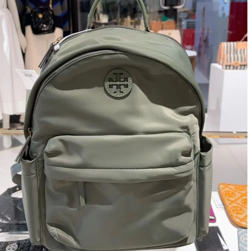 36*33*15Tory Burch汤丽柏琦Ella降落伞布双肩包旅行背包防水防雨