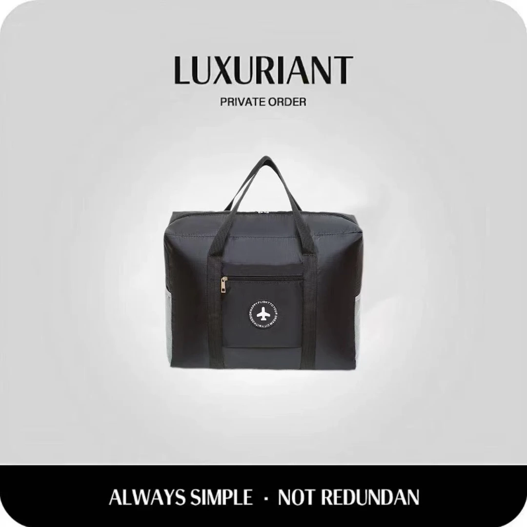 高颜值圆标旅行包行李袋旅行袋飞机包衣物收纳包