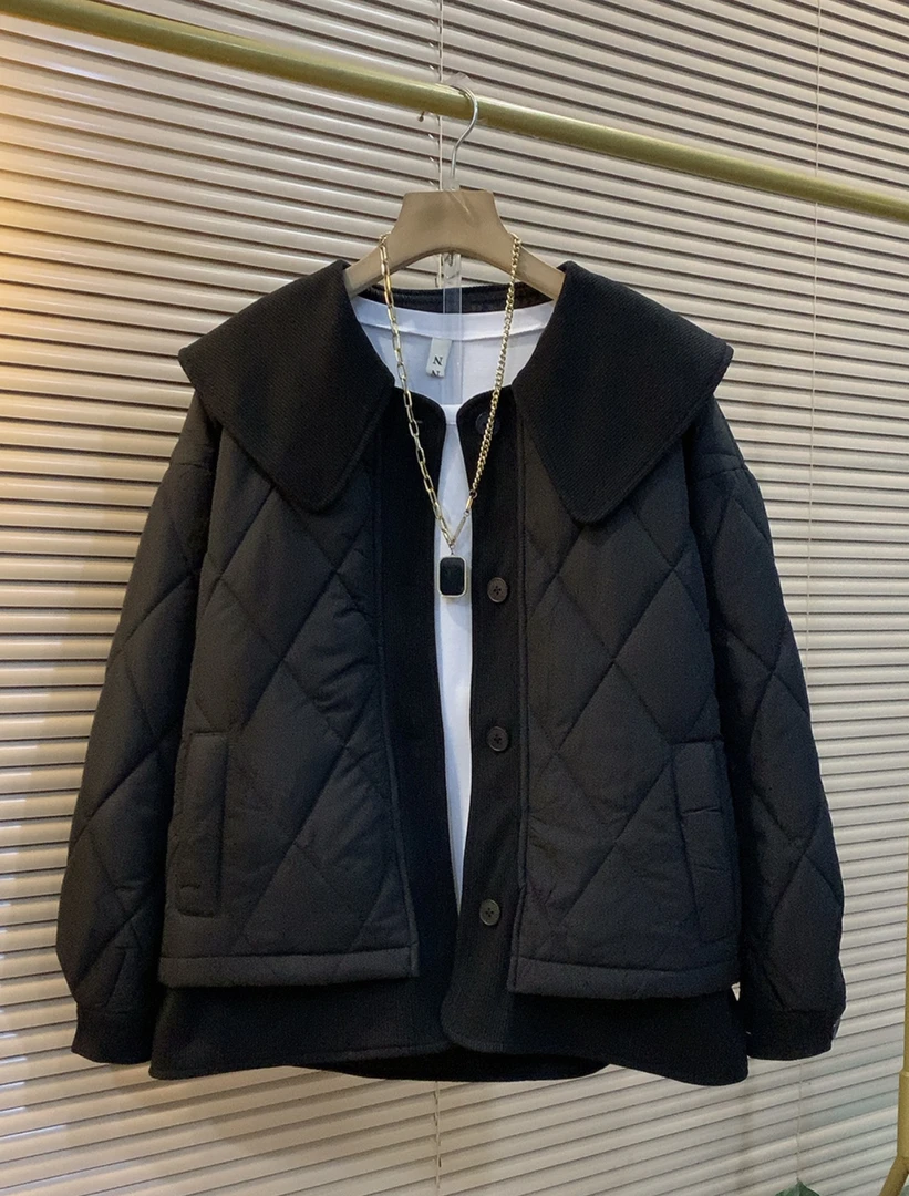 秋冬新款欧货遮肉显瘦气质百搭外套