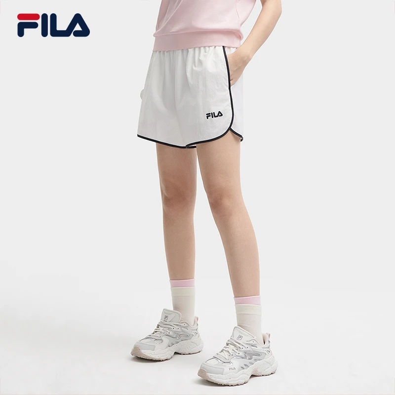 FILA斐乐夏季玩水搭子正品休闲时尚舒适户外速干短裤F11W429805F
