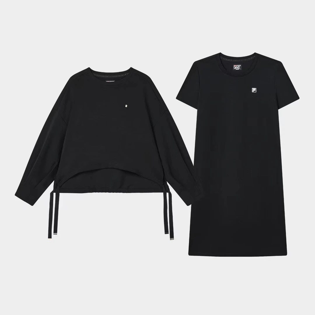 Fila/斐乐秋季新款【女子轻商务时尚连衣裙打底两件套】F11W337306A