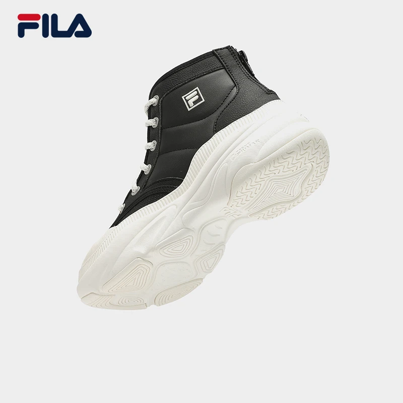 FILA斐乐正品女款休闲百搭潮流高帮鞋F12W441114F