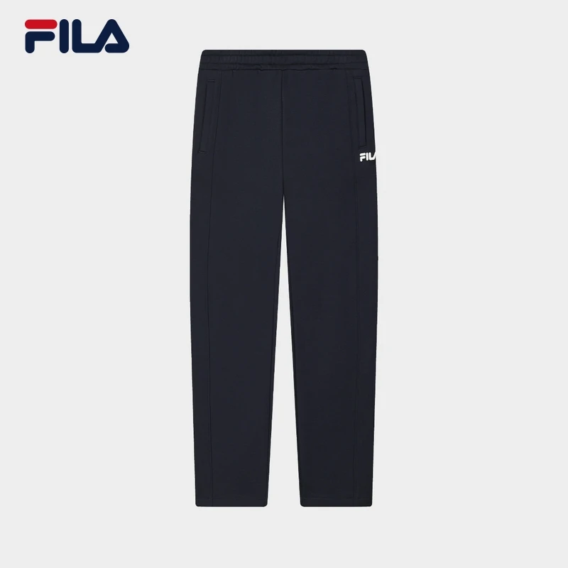 FILA 斐乐正品运动户外舒适透气针织长裤F11W448601F