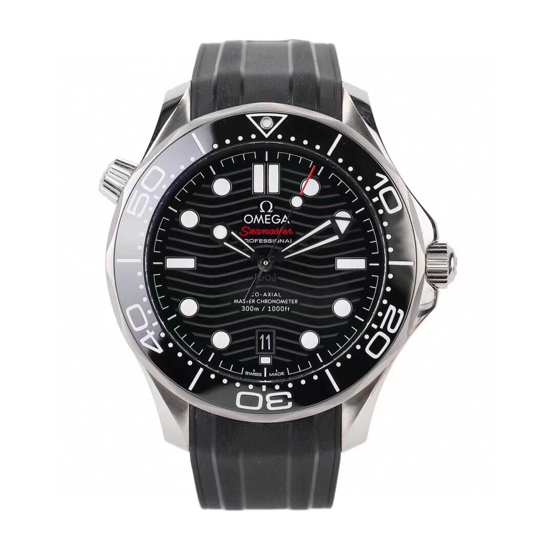 99新  欧米茄海马系列男表/海马300/表径42mm/机械/公价45300