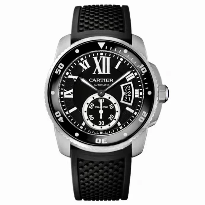 99新 Cartier/卡地亚 卡利博系列/W7100056/42mm/防水300米