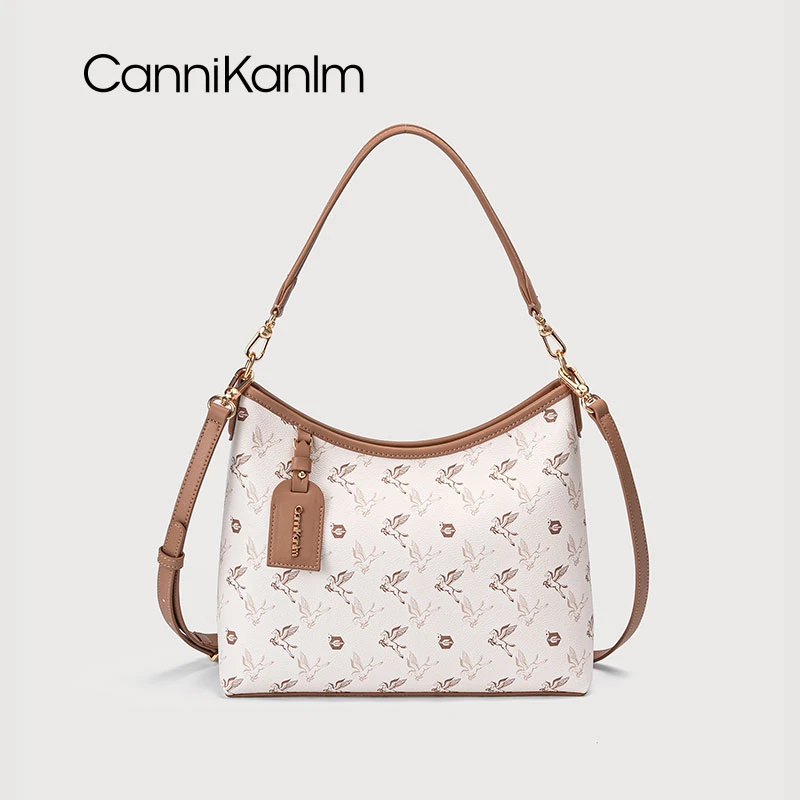 CanniKanlm飞马托特包女2025新款高级感大容量通勤百搭单肩斜挎包
