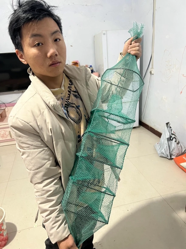 有节小四门黄鳝泥鳅11高17宽捕鱼地笼捕鱼笼渔网鱼网