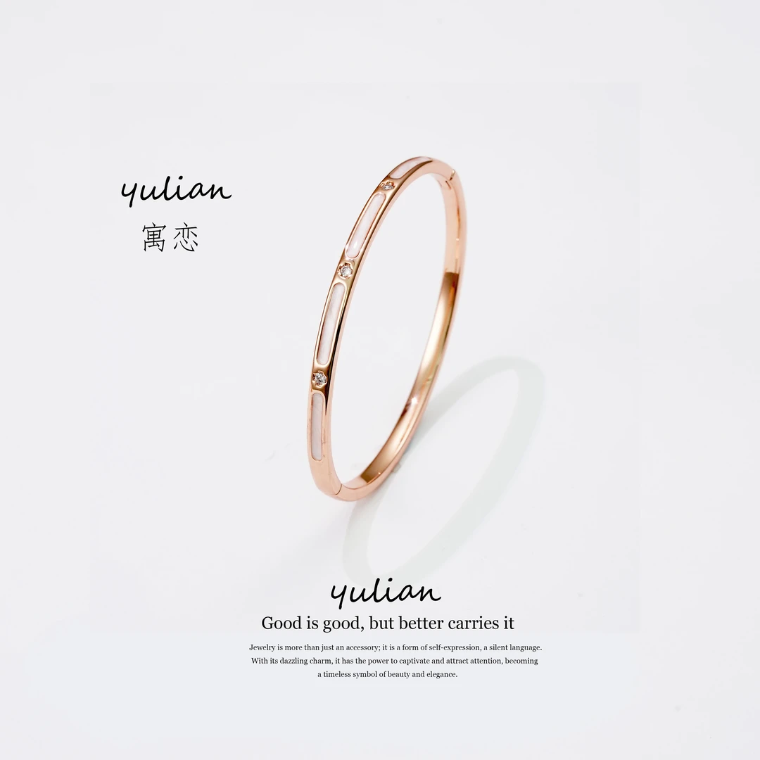 轻奢高级感缘定三生手镯一OSL-5011