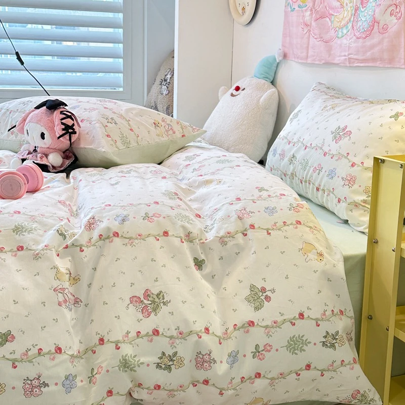 断码特价【超级好看的床品系列】总新款ins风卧室必备纯棉三四件套