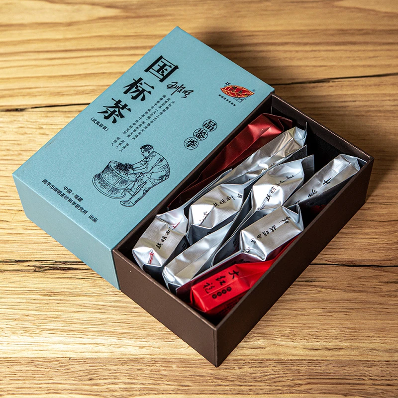 琪明茶叶9款武夷岩茶组合礼盒 二级一级组合品样礼盒72克