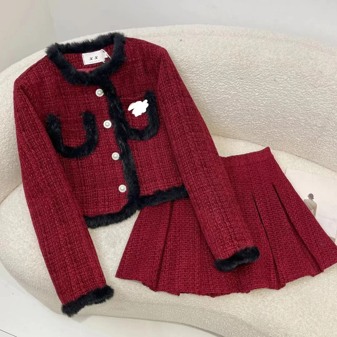 W00654新款小香风套装