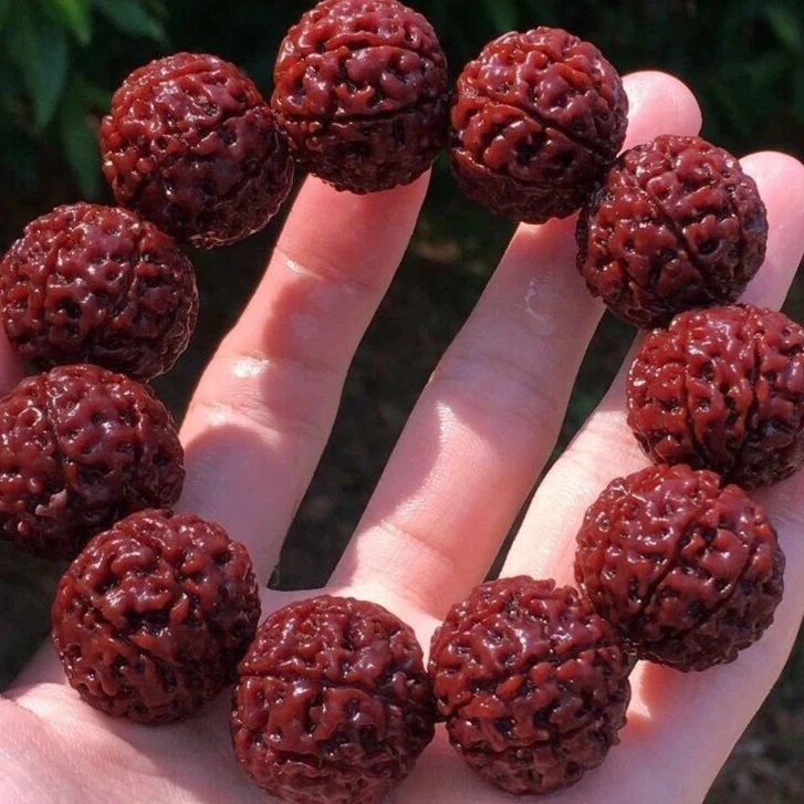 保真尼泊尔金刚菩提子包浆玉化手串手工文玩收藏细腻精选藏式精品