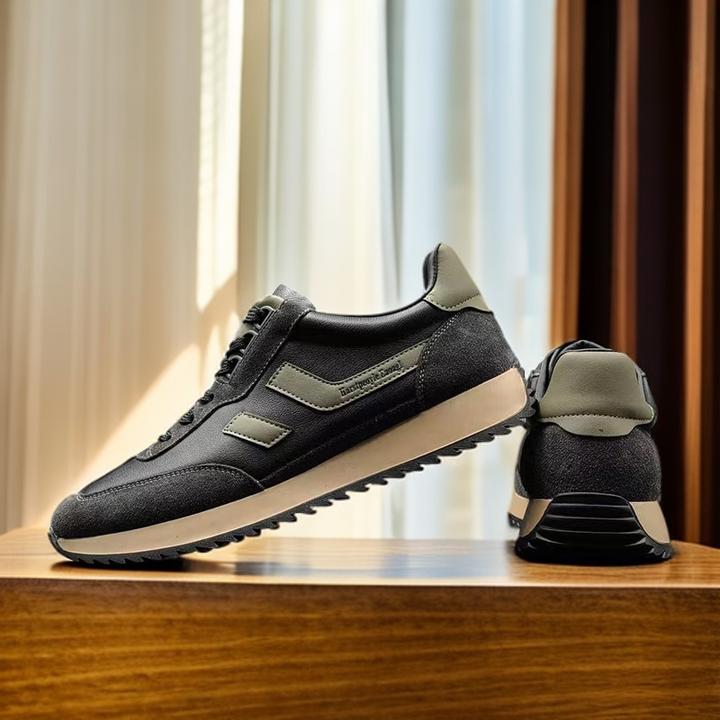 欧洲站头层牛皮加绒板鞋百搭秋冬潮鞋男鞋真皮软底潮牌运动休闲鞋