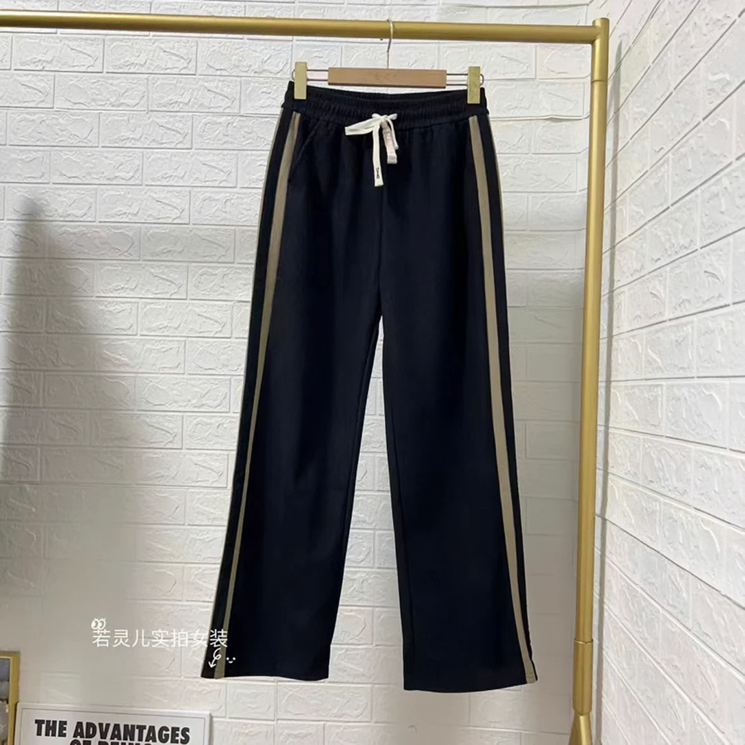 2909秋季新款重垂感条绒裤休闲裤