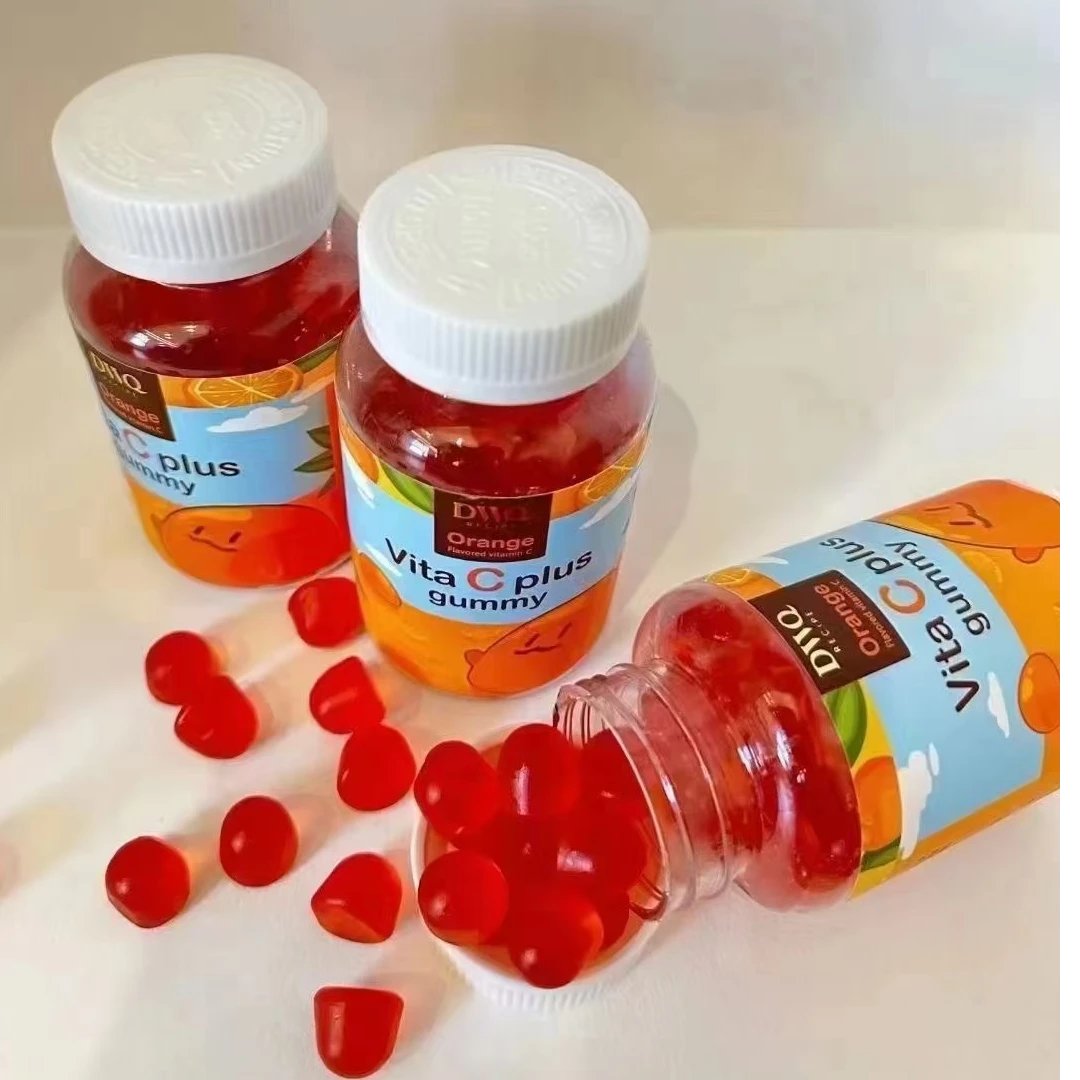 酸酸甜甜好Q弹！来自泡菜国 复合维C橙子味软糖