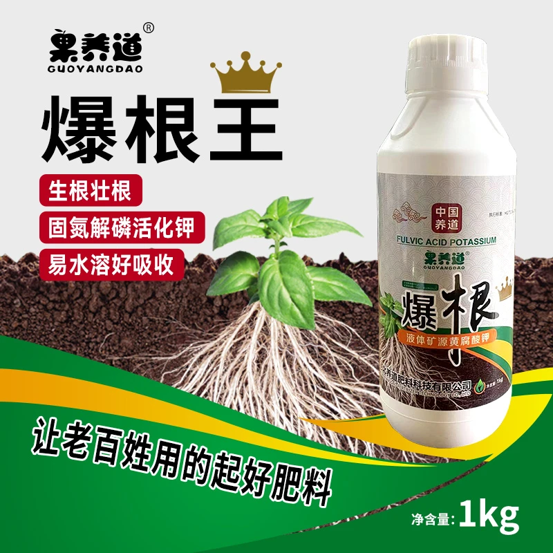 果养道爆根生根促根肥料科技绿色优质小分子天然增效营养预防活性