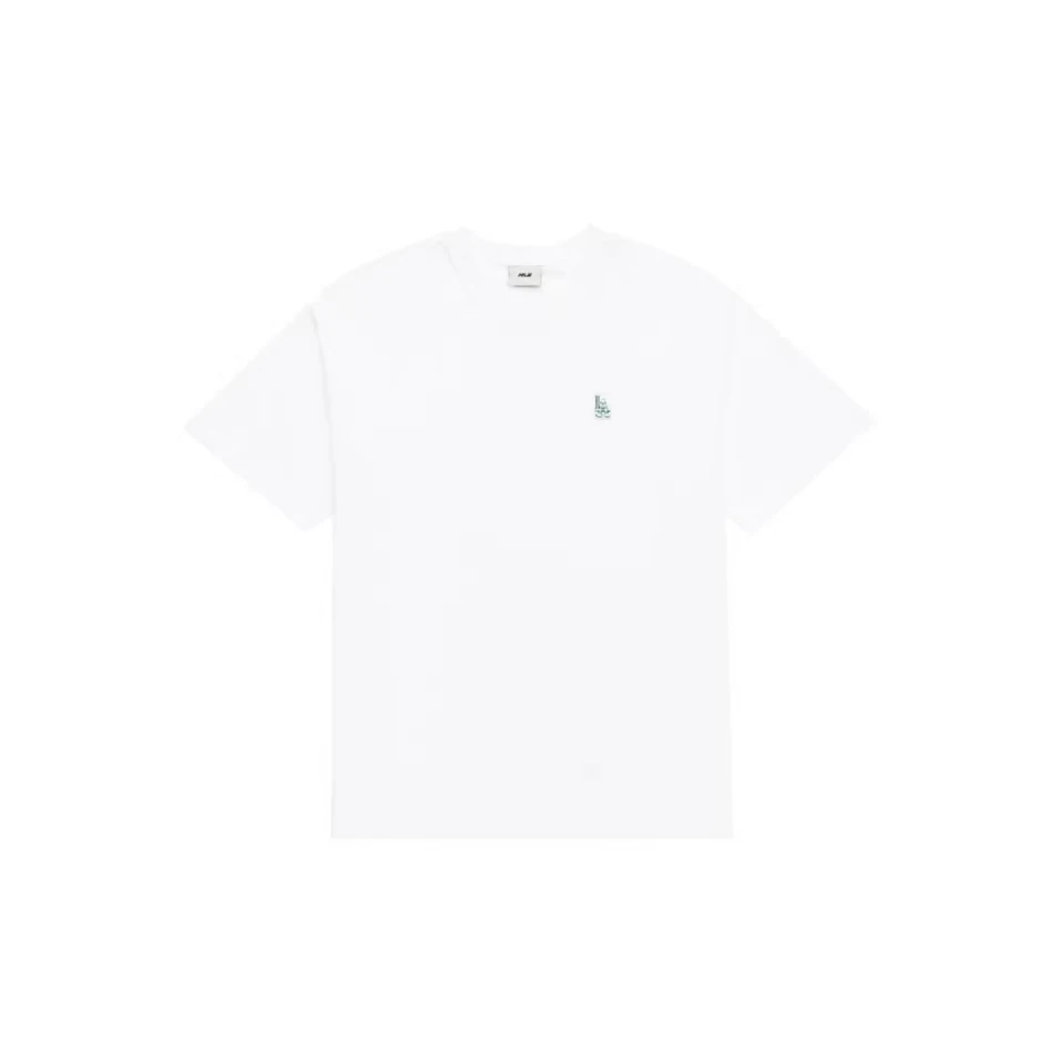 MLB洛杉矶道奇队 Logo刺绣圆领套头短袖T恤 夏季百搭打底短袖T恤