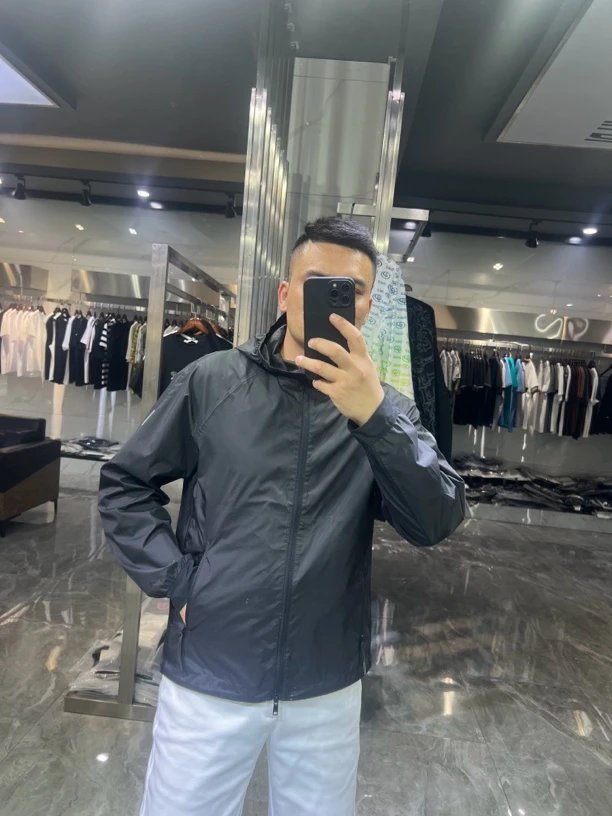 欧货休闲男外套防晒服