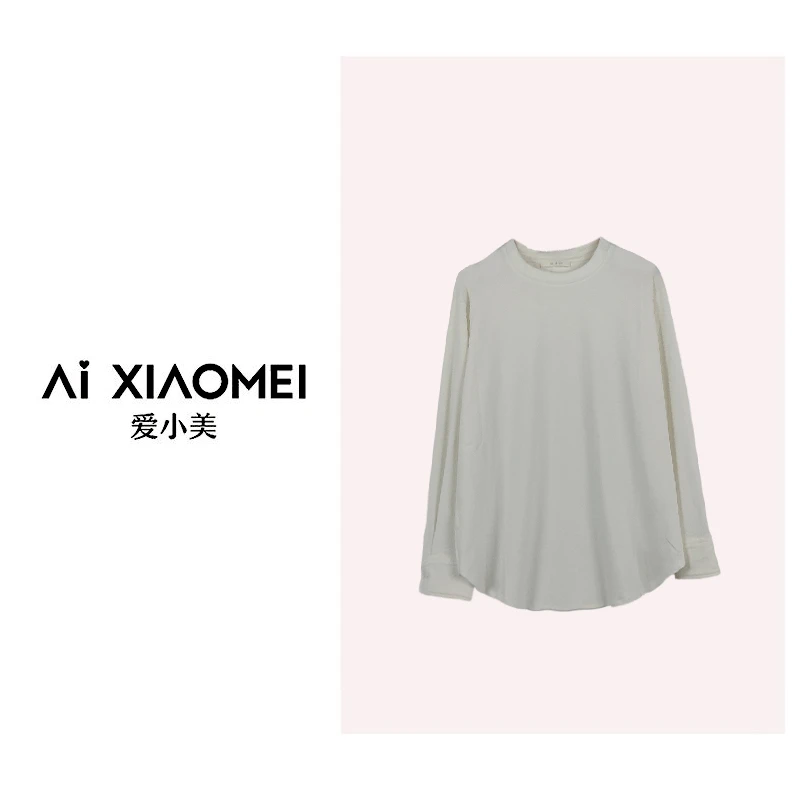 Aixiaomei/爱小美【毛衣伴侣】棉T恤磨毛打底SY-1419