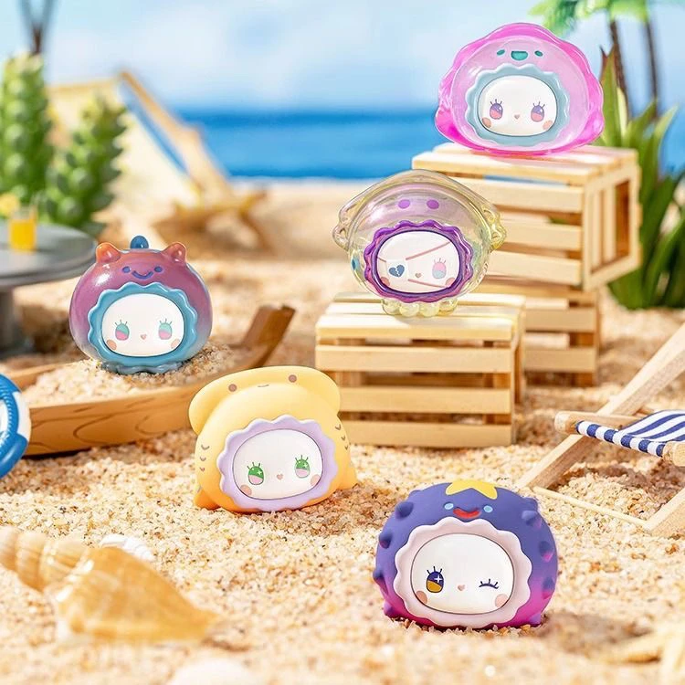 Emma秘境森林系列海洋泡泡萌粒盲盒手办潮玩可爱公仔女生礼物摆件