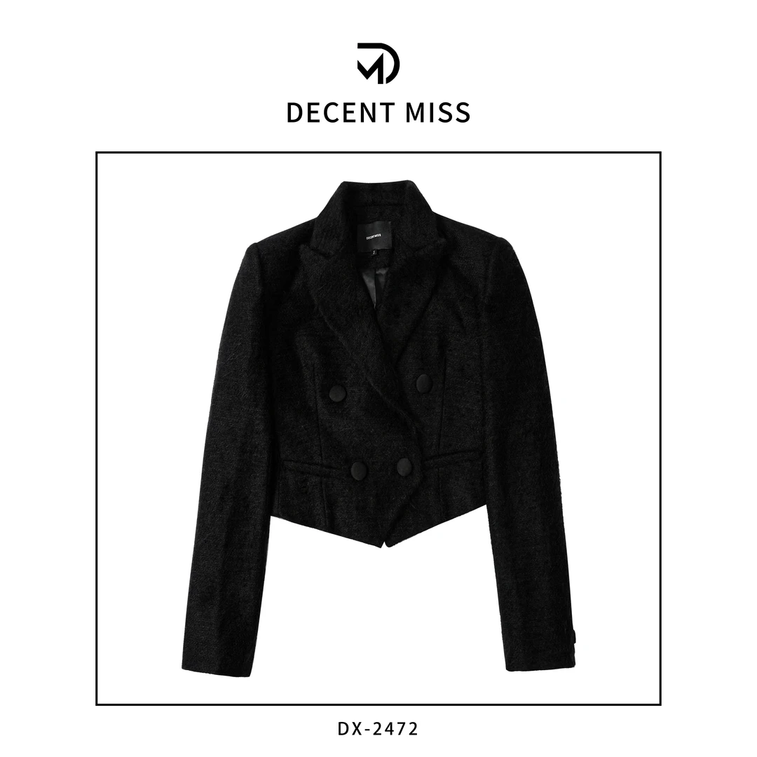 【高端定制&原创设计】Decent miss 高级定制时尚轻奢潮西装DX-2472