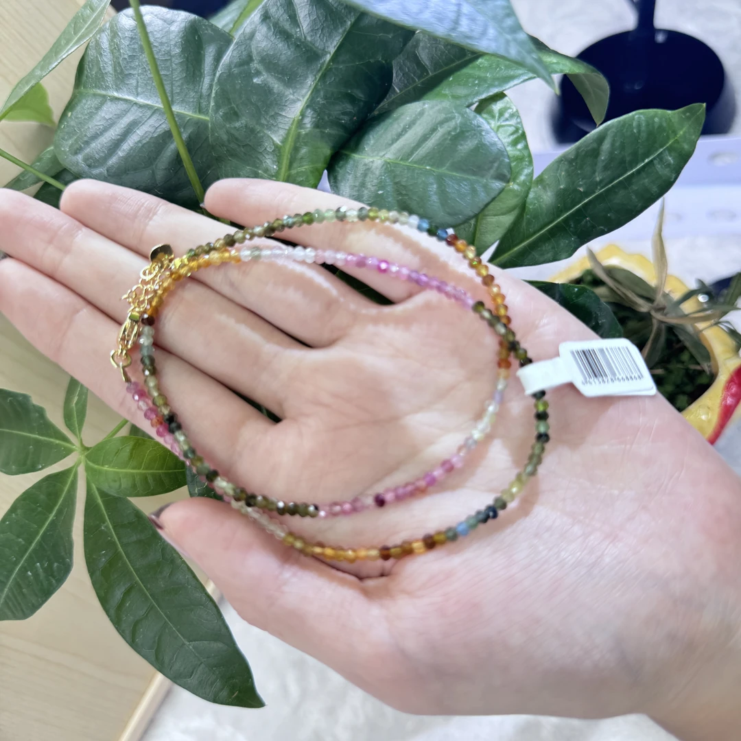 【诗颜珠宝】B必收款巴西原矿碧玺项链诗颜珠宝SYZB86