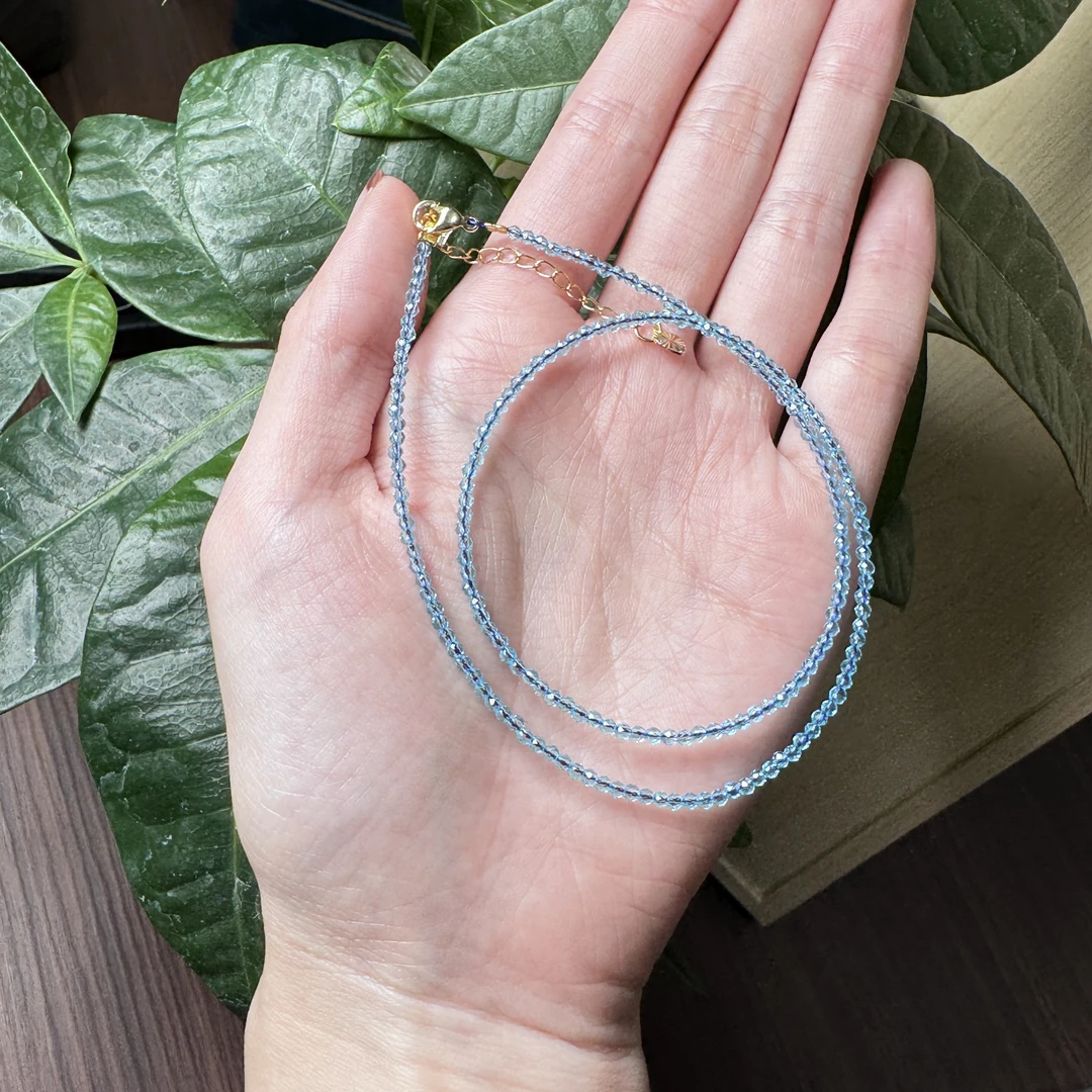 【诗颜珠宝】冰雪尖晶浅色闪光轻奢诗颜珠宝SYZB62