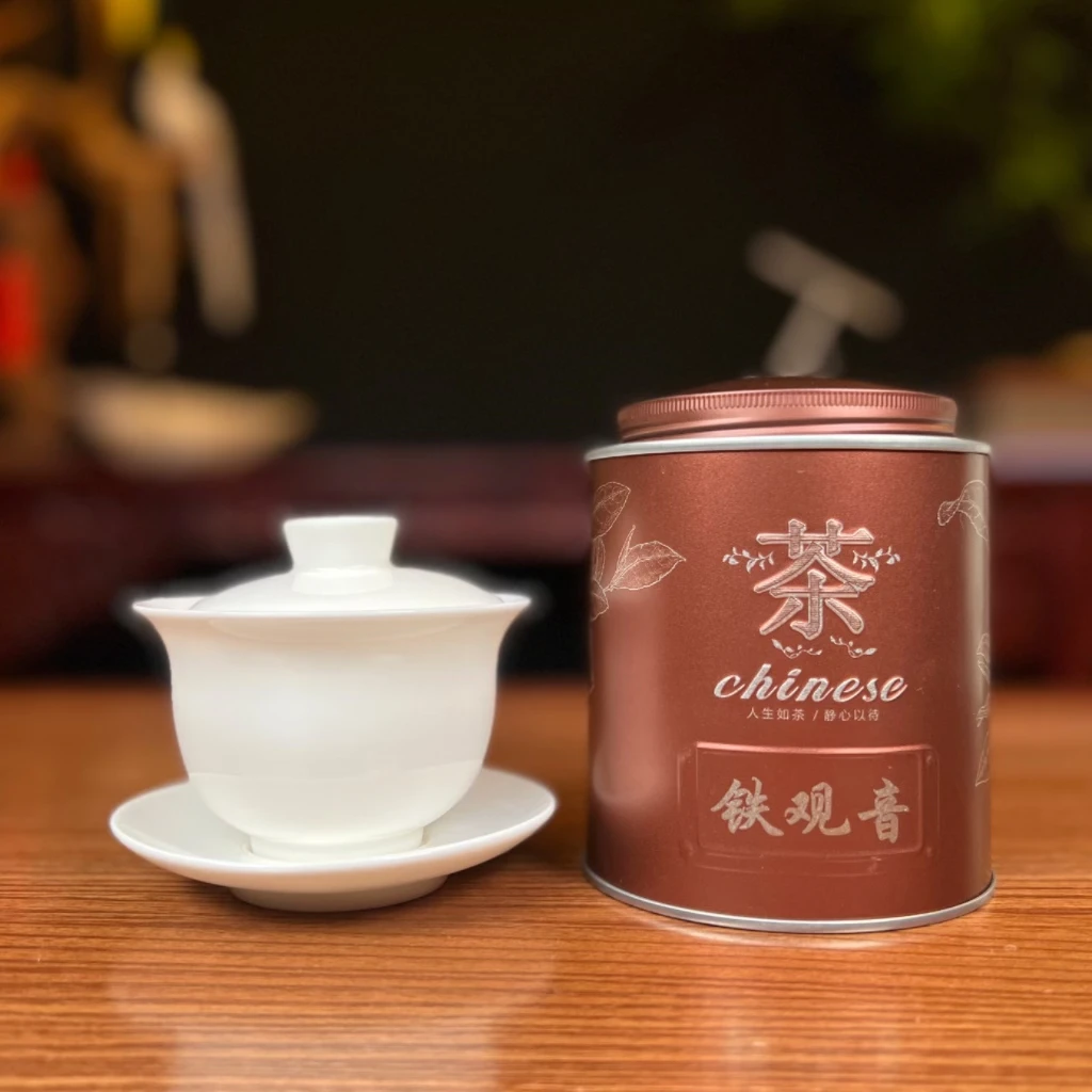 【顽拍堂】安溪铁观音2024新茶 观音韵兰花香 清香型乌龙茶125g*1罐