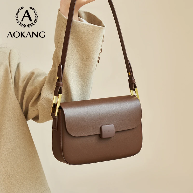 奥康新款斜跨时尚潮流时尚百搭春夏女士妈妈单肩小方包-2989