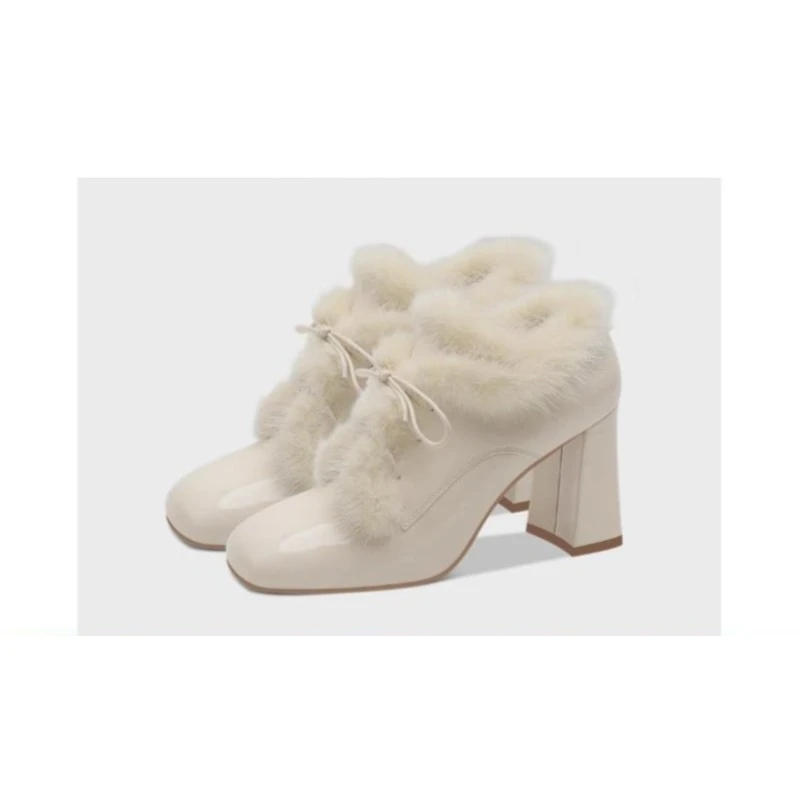 2024秋季新款日系甜美深口玛丽珍鞋小个子显高不累脚温柔高跟鞋女