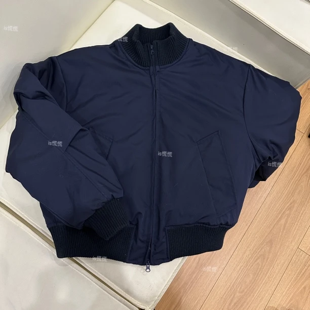 【慌慌】bomber 美式飞行夹克外套男女同款潮牌廓形夹棉外套