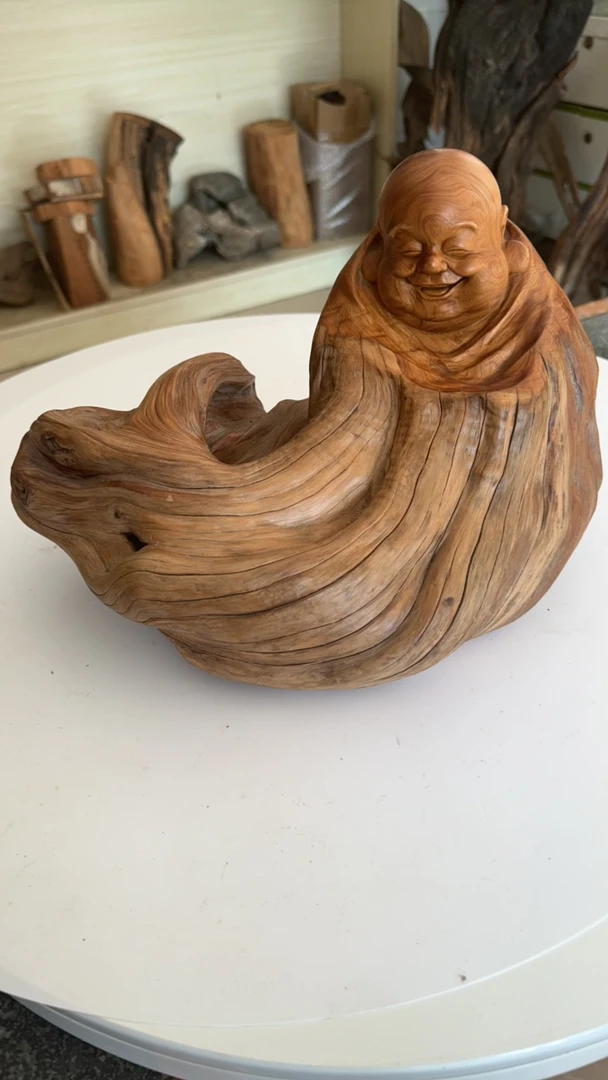 甜香味崖柏弥勒，香味醇厚