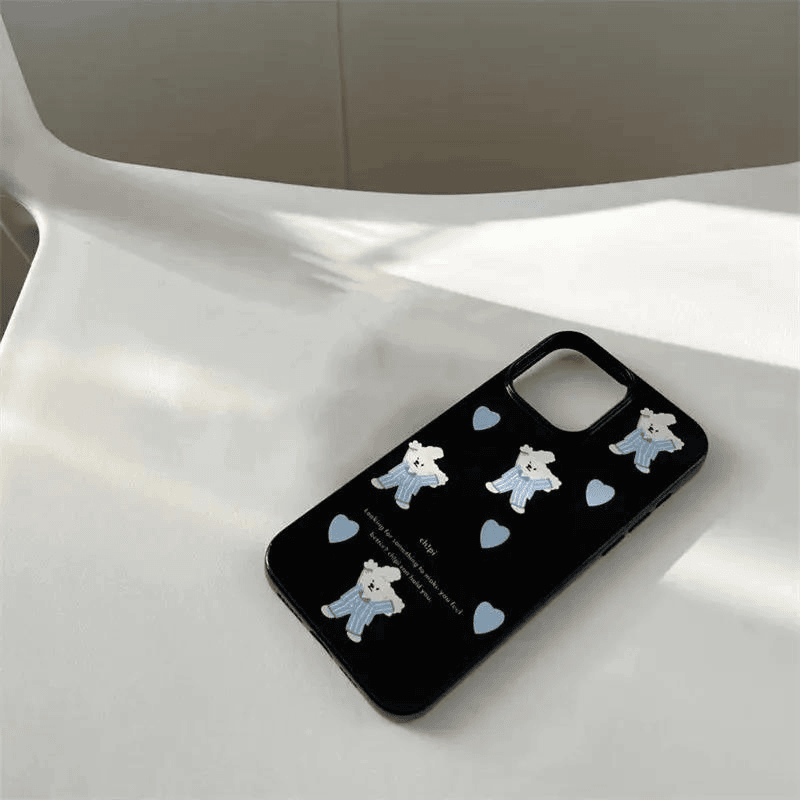 蓝色睡衣15狗狗iPhone13苹果14Pro软12/11手机壳xsmax全包78p软xr