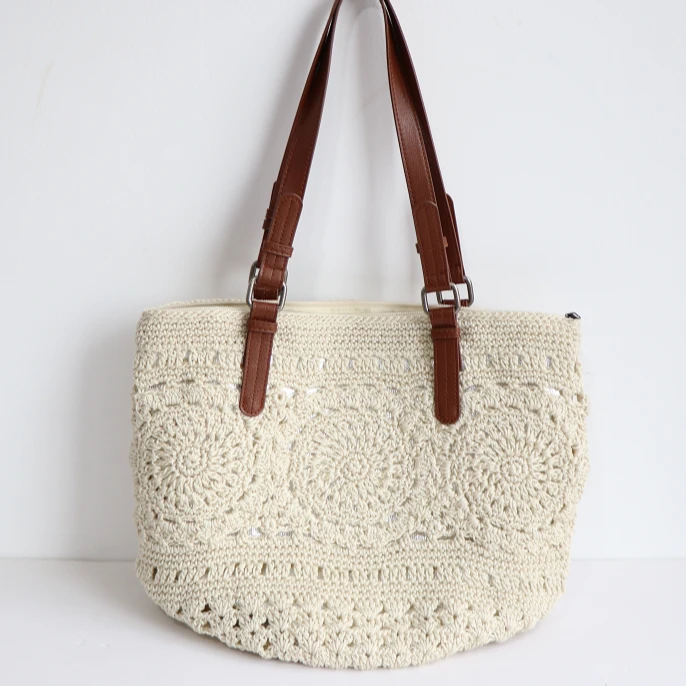 260【初识包】冰丝线手工钩织单肩包 LFC16137