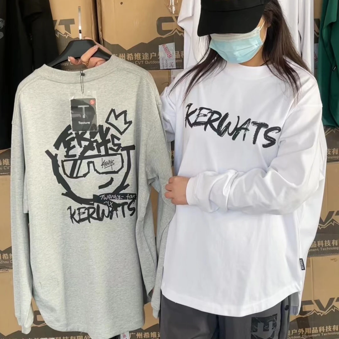 上衣圆领情侣打底印花休闲纯棉女士长袖秋冬时尚卫衣