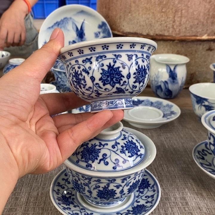 杯景德镇陶瓷手工手绘