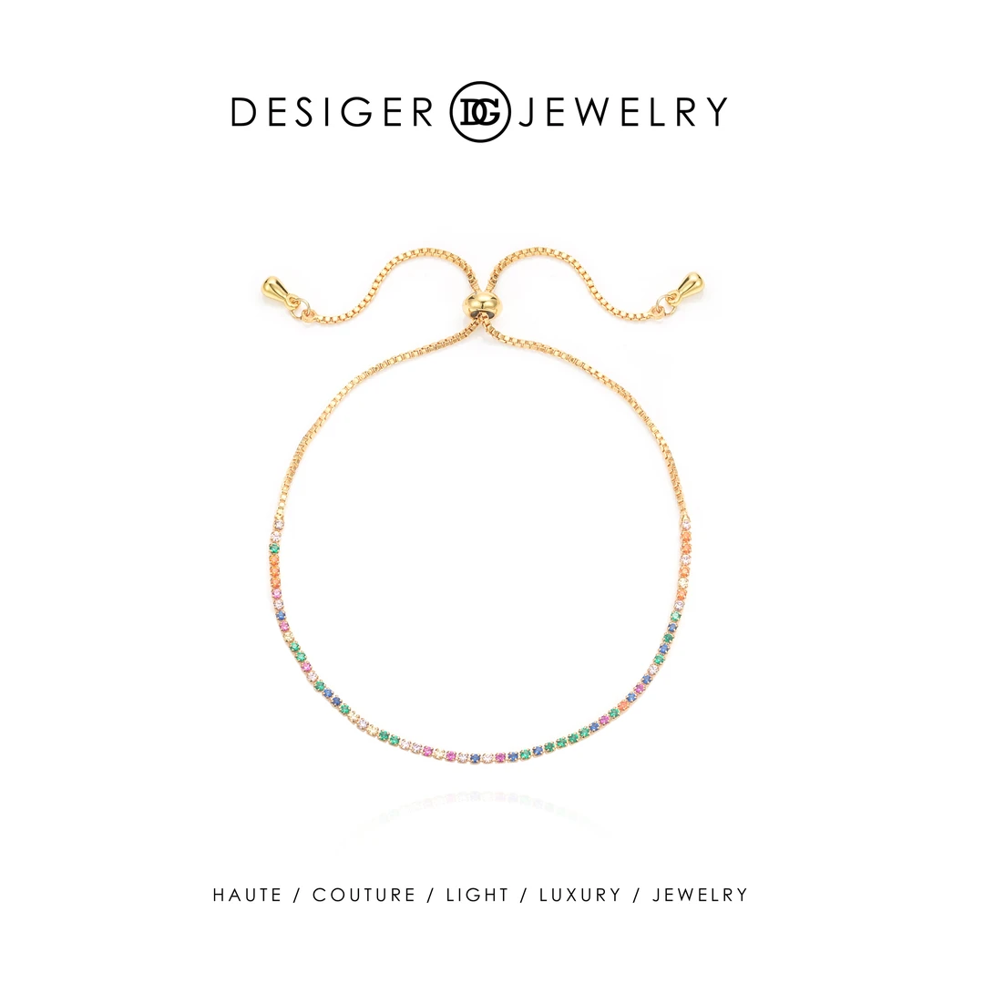 【碎彩点点】Desiger设计师款 彩色手链F1035