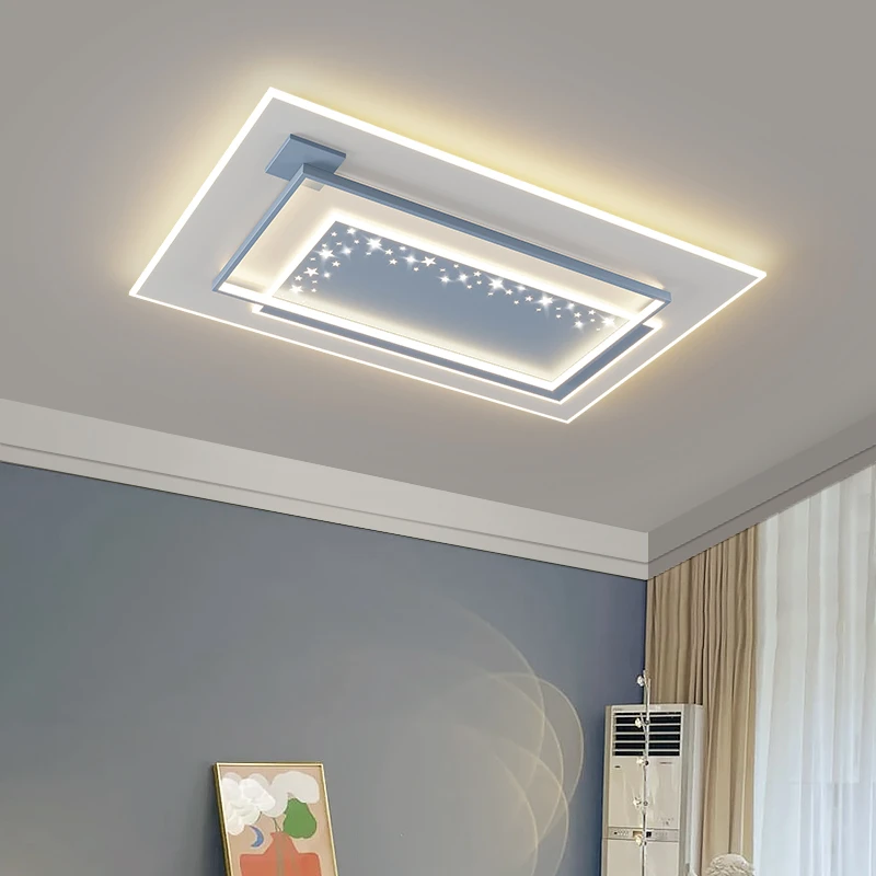 全光谱客厅灯现代简约2024年新款LED吸顶灯超亮网红爆款流行灯具