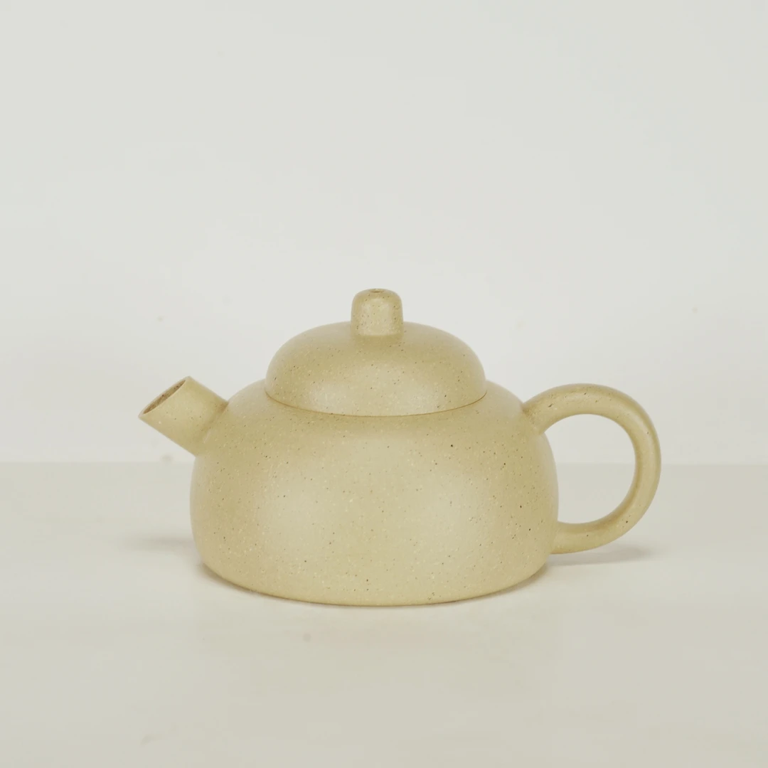 一粒砂《二十八》原矿本山绿140cc宜兴紫砂壶