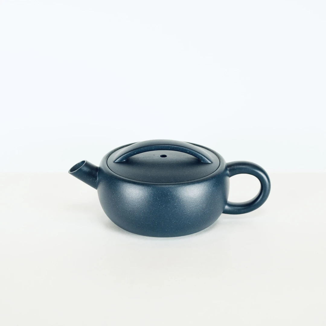 器象【象系列.十五.某天】墨绿泥100cc/150cc宜兴紫砂壶