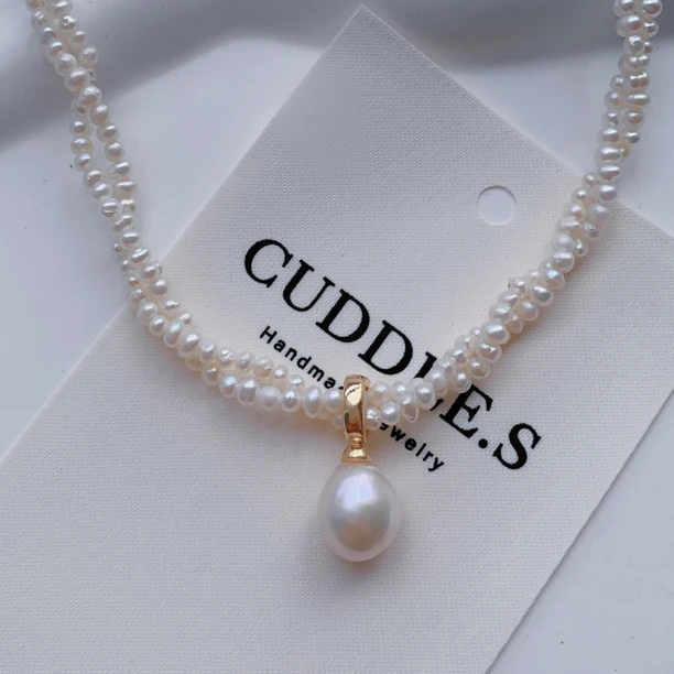 合金项链 Cuddle 戴妃款巴洛克项链 美产包金 轻奢手作款