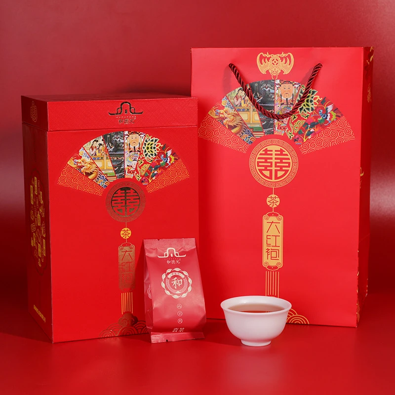 和德元喜茶大红袍武夷山浓香500g/罐礼盒乌龙茶醇厚 回甘耐泡茶叶