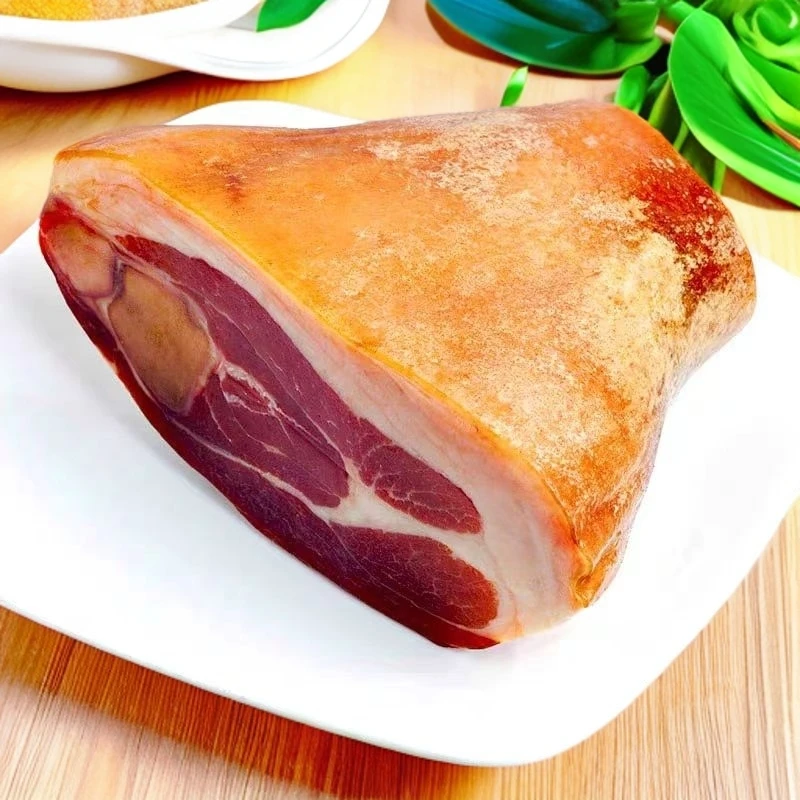 云南特产宣威火腿皇冠带皮4斤传统腌制自然风干真空包装非烟熏