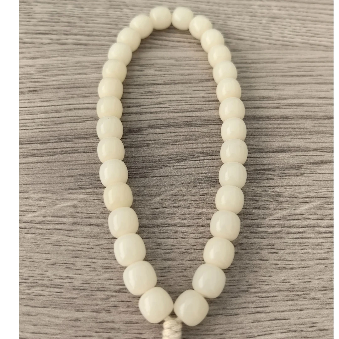 精工精卡天然原生态菩提根手持老型桶珠男女文玩手串高油高密