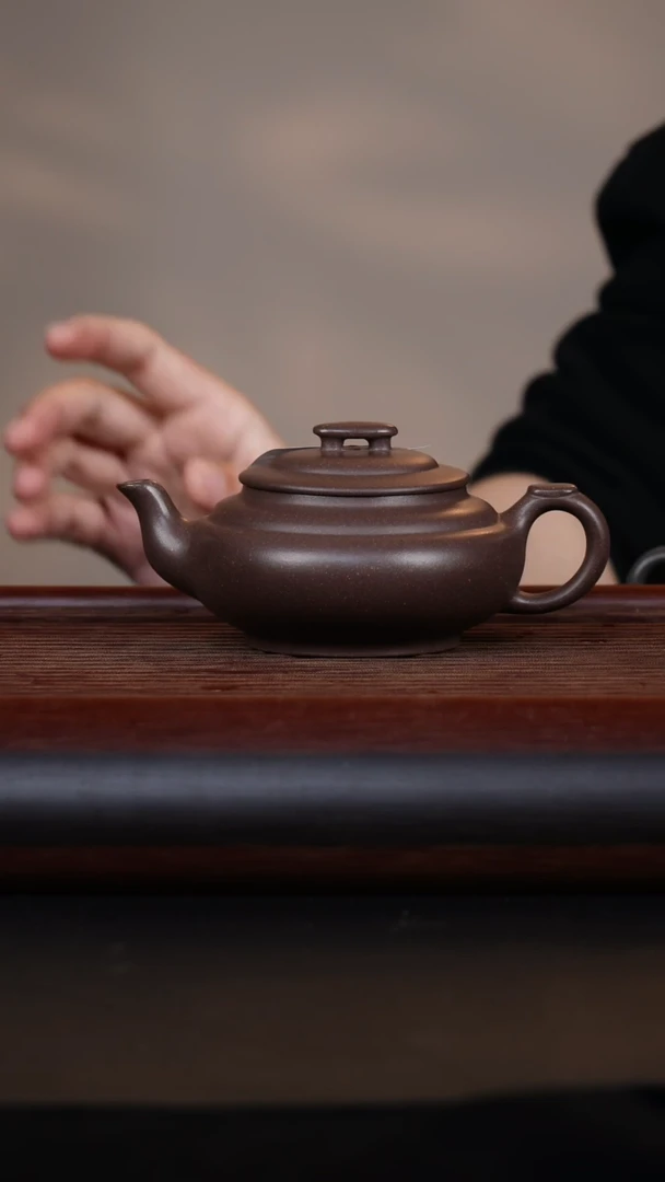 【闪购商品】紫砂茶壶 上新桥 大水潭天青 251cc