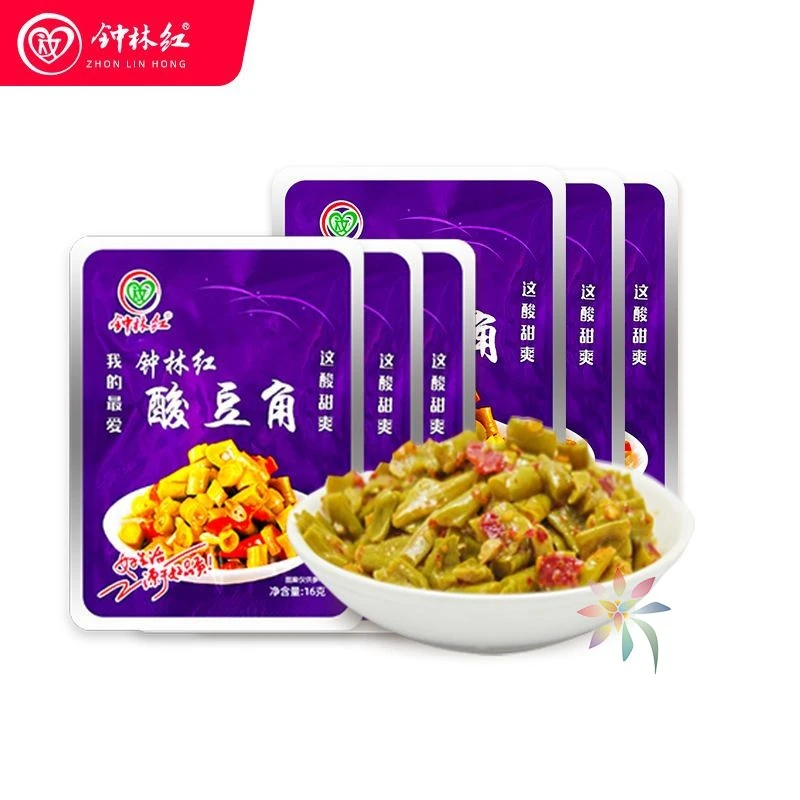 下饭菜酸豆角腌制咸菜香辣豇豆开味菜萝卜丁独立小包/0lb蔬菜组合